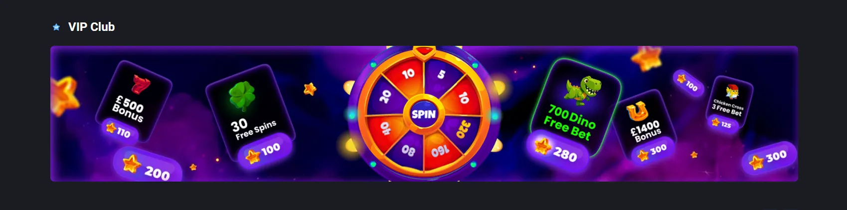Recompensas de lealtad VIP Galaxy de MyStake