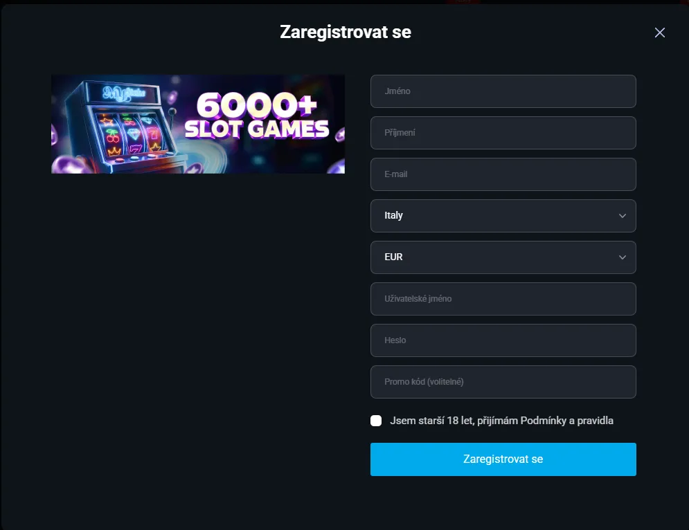 Registrace MyStake a nastavení účtu