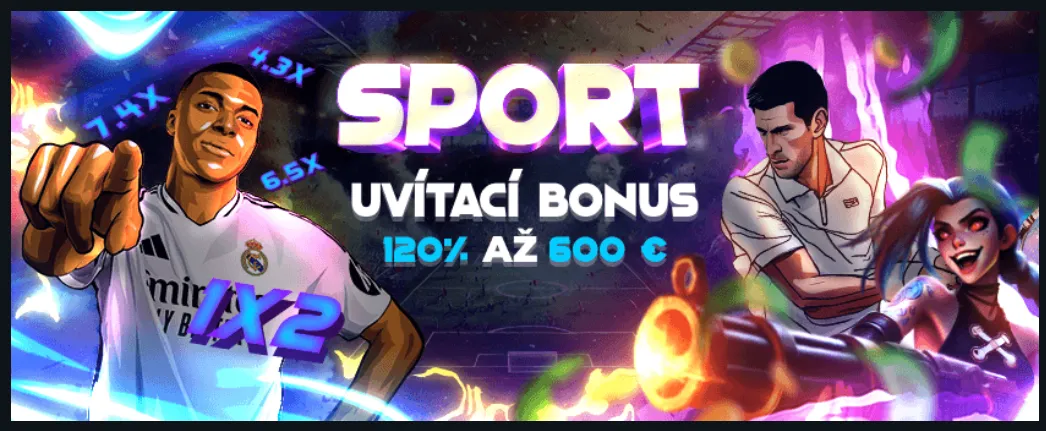 Sportovní bonus MyStake a nabídky free bet