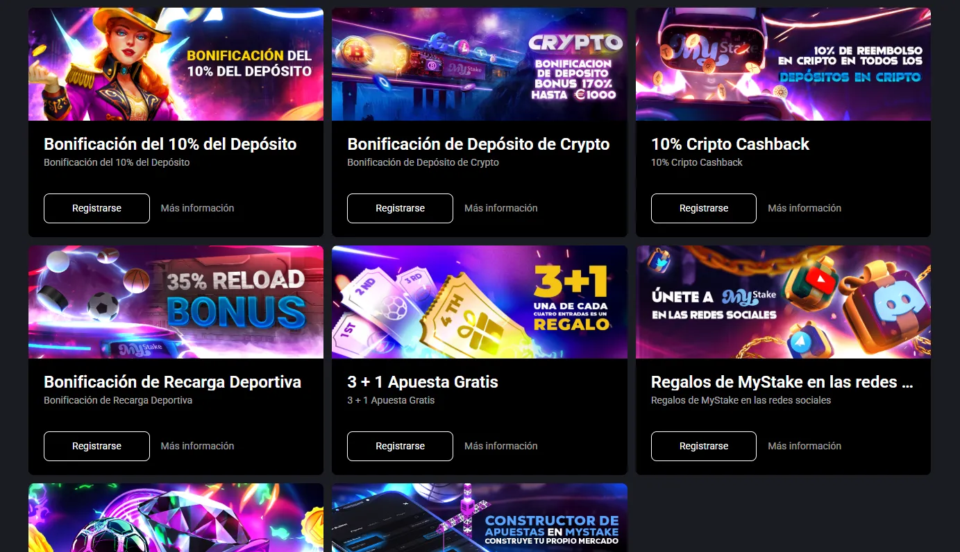 Review de bonos MyStake con casino deportes crypto cashback VIP y torneos