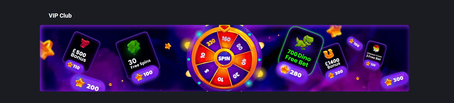Recompensas de lealtad VIP Galaxy de MyStake