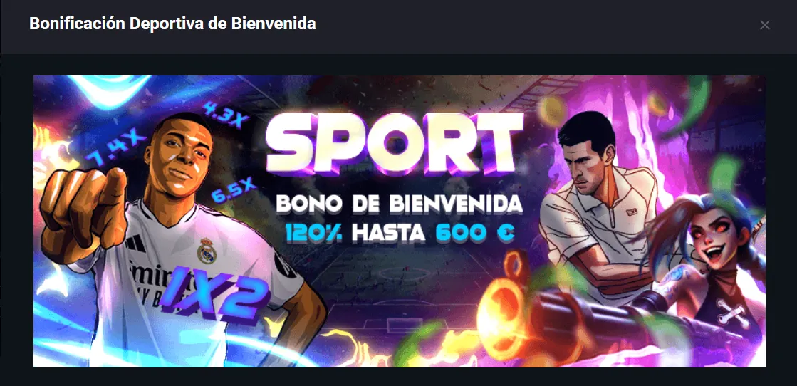 Bono deportivo MyStake y ofertas de free bet