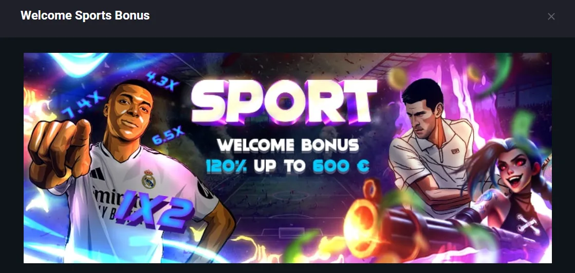 MyStake sportsbook bonus and free bet offers