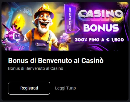 Bonus casinò MyStake e premi per le slot