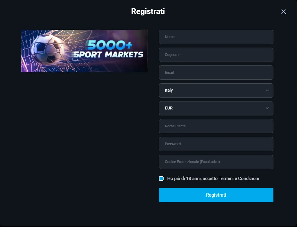 Registrazione MyStake e configurazione del conto